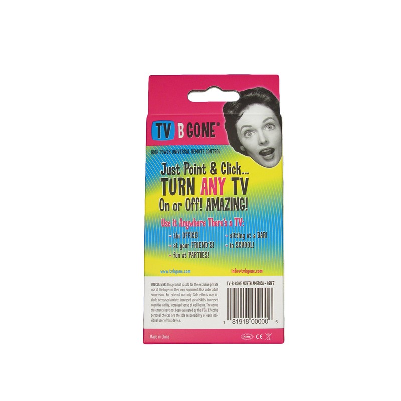 TV B-GONE - Turn OFF Any TV - Euorpe