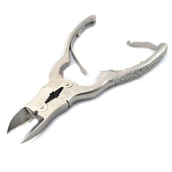 PRECISE CANADA: DOUBLE ACTION NAIL NIPPERS 6" CONCAVE JAW STAINLESS STEEL