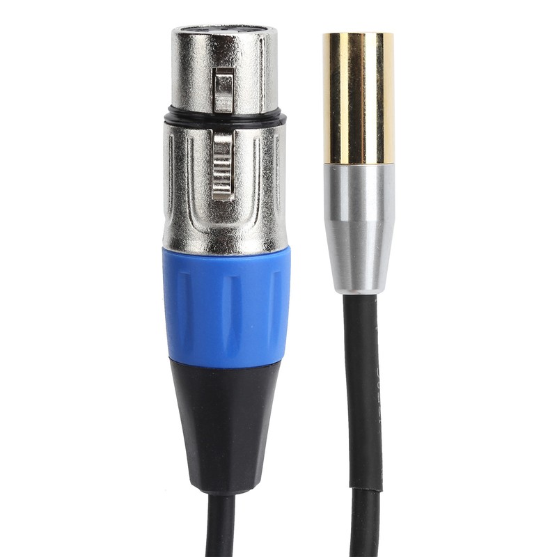 Mini XLR 3 Pin Male to 3 Pin Female Audio