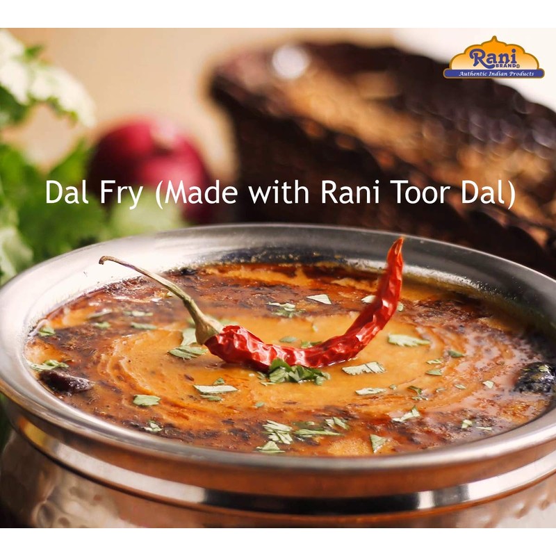 Rani Toor Dal (Split Pigeon Peas) 32oz (2lbs) 907g ~