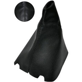 AERZETIX - C58515 - Gear Lever Bag - Gear Stick Bag - Compatible with Seat Leon 2 1P from 2005 to 2011, Toledo 3 5P from 2005 to 2009, Altea 1 from 2004 to 2009 - Leather Colour: Black - Faux Leather