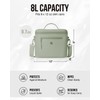 Insulated Lunch Box Bag Women Girls - Waterproof Leakproof Lightweight