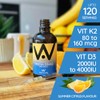 Liposomal Vitamin D3 4000 IU + K2 MK-7 160mcg Liquid