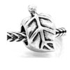 Sexy Sparkles Leaf Bead Charm Spacer Bead Stopper for European