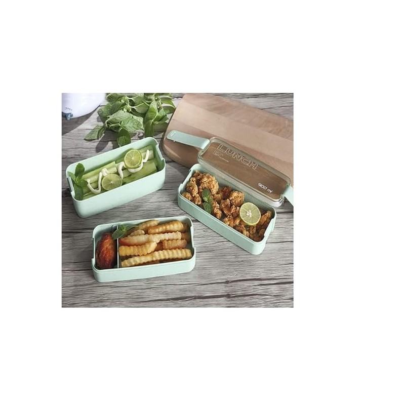 MONZO, Lunch Box 900 Ml LIBRE DE BPA, 3 Pisos,