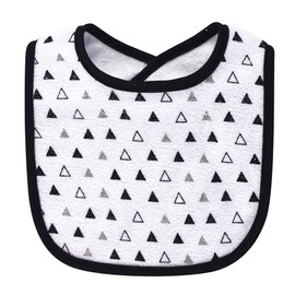 Hudson Baby Unisex Baby Cotton and Polyester Bibs, Moon And Back, One Size