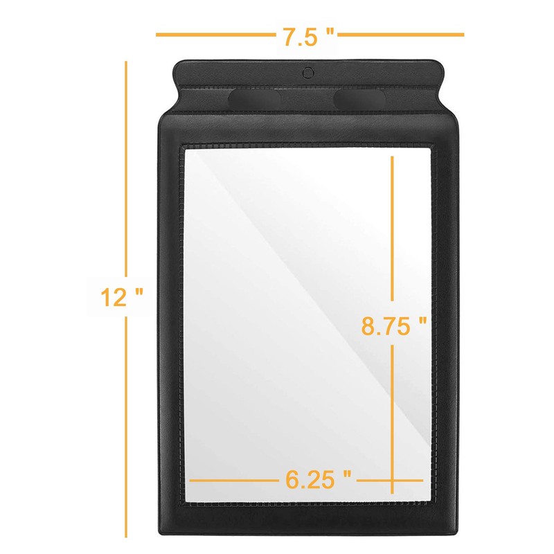 MAGDEPO 3X Full Page Magnifying Sheet Plastic Fresnel Lens with