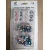 U Brands Thumb Tack And Push Pins Assorted styles 100