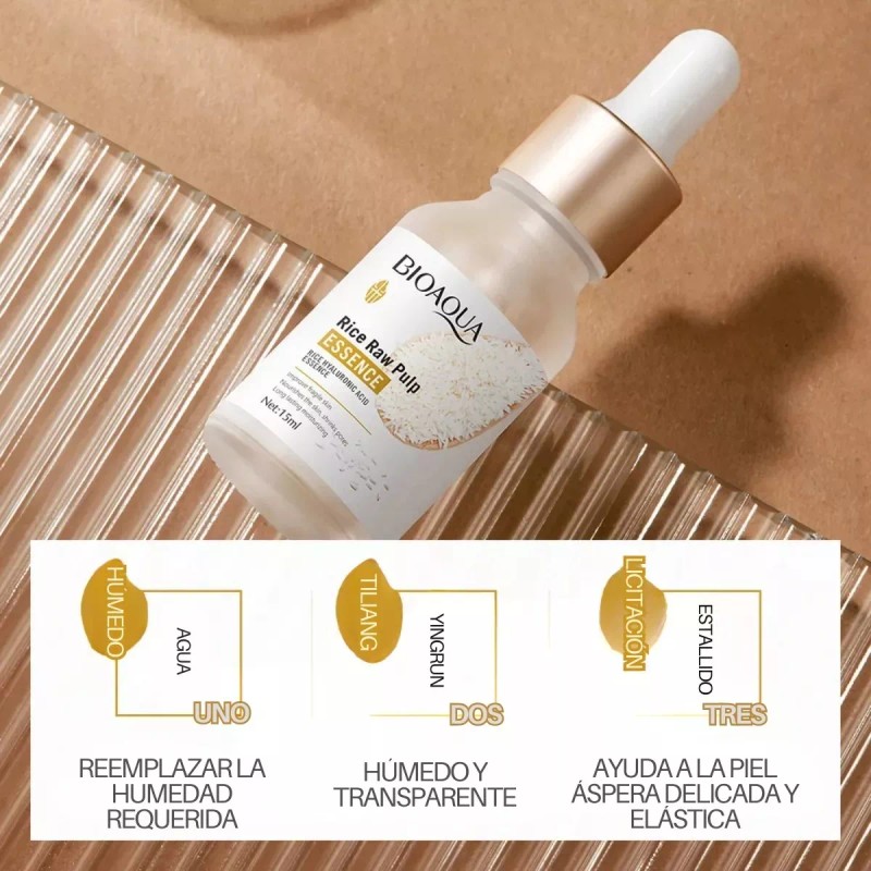 Veraly Duo Serum Y Crema Ojos Arroz Hidratante 2 Pzs