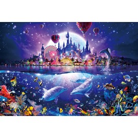 300 Piece Luminous Jigsaw Puzzle Fascination! Puzzle Master Lassen Dreamtime (10.2 x 15.0 inches (26 x 38 cm)