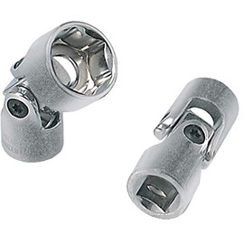 KS Tools 917.2427 1/4 Inch Hexagonal Socket with Joint 12 mm