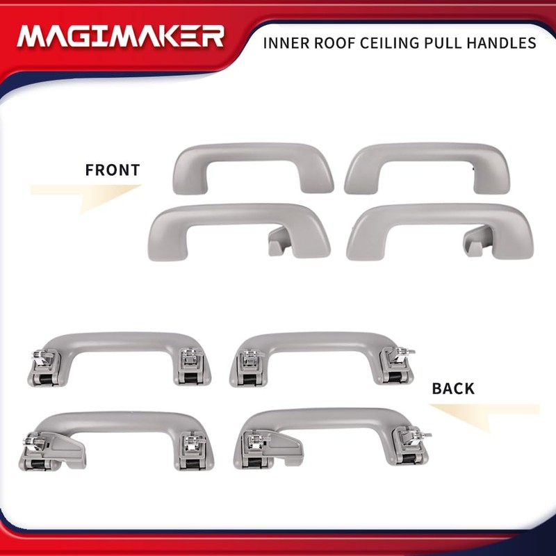 Magimaker 4Pcs Front ＆ Rear Driver Passenger Side Inner Roof