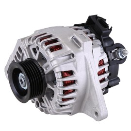 37300-2E200 Alternator fits for Elantra 1.8L 2011-2017,for Elantra GT 2013-2014,for Elantra Coupe 1.8L 2013/2.0L 2014; for Forte 2014-2016;for Soul 2012-2013 12V 90A 6-Groove FG10T011, 2610428