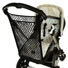 Universal Net Bag for Pushchairs with Toggle Closure and Anchor Closure [064]