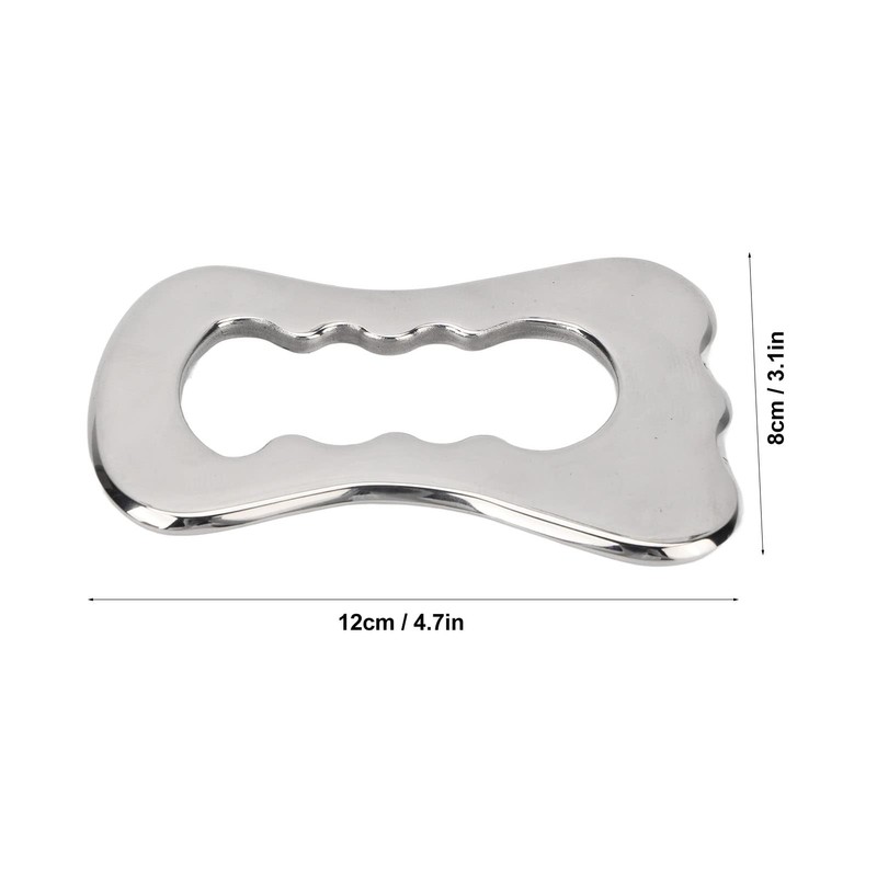 NSXAYIWE Gua Sha Massager, Stainless Steel Gua Sha Scratch Massager,