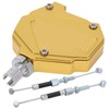 Clutch Economizer, Gold Universal Motorcycle Stunt Clutch Lever Easy Pull