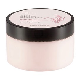 THE FACE SHOP Rice Water Bright Massage Cream 200ml / 더페이스샵 미감수 브라이트 마사지 크림 200ml