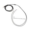 LALAFINA 1PC Black Earphone Repair Cable TPE Headset Wire Cores