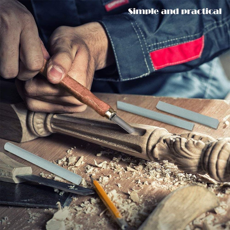 Whetstone Wood Carving Knife kit-Knife Sharpener Whetstone Set/Chisel Sharpening Stone