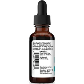 Kosher Vitamin B12 Liquid Drops 5000 mcg - Raspberry Flavor 1 Fl Oz