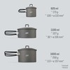 Esbit Outdoor Cooking Pot 1600 ml - Camping Pot Made
