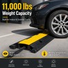 2-Channel Cable Protector Ramp for Wire & Cord Protection –