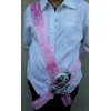 Handmade 1 Baby Shower Party MOM TO BE SASH Zebra,Pink