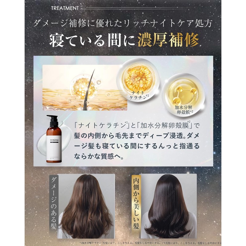 Renina Beauty Salon Exclusive Amino Acid Shampoo [Shampoo Treatment 13.5