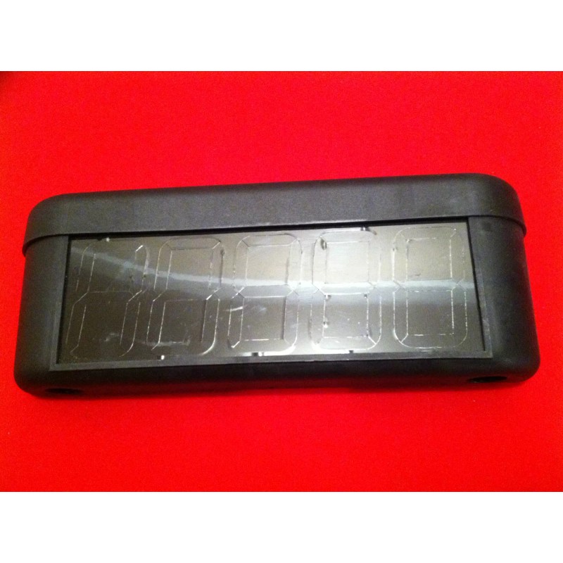 DesignTech Address Number Plaque Solar Powered House Light LED Hang