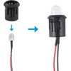 ATNSINC 26pcs/Set DC 12V LED Diodes 10mm LED Light Lamp