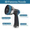 Gnimihz Garden Hose 100ft, Made of TPE(BetterThan PVC), with 10