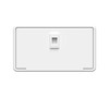 Manufacturers' Select ITC Fontana RV Exterior Shower Kit (White w/Latching