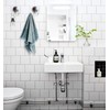 MaxHold Suction Screw 2 Pack Double Robe Hooks - Attach