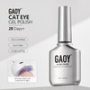 GAOY GAOY Jelly Brown Cat Eye Gel Nail Polish, 16ml