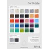 Eco felt cushion suitable for Norman Copenhagen shape chair (with