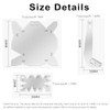 Smgda Drill Bit Angle Gauge, Stainless Steel 118 Degree Angle