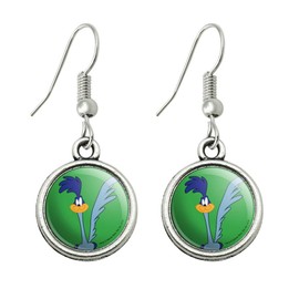 GRAPHICS & MORE Looney Tunes Road Runner Novelty Dangling Drop Charm Earrings