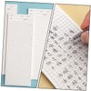 OHPHCALL 3pcs Super Long Agenda Notepads Practical Schedule Note Pads