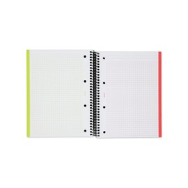 Grafoplás 16511988 Maja Rönnbäck School Notebook, Squared, 5 mm, Model Cocoa Bean, A5