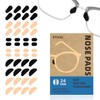 HYSENE Glasses Nose Pads, 24 Pairs Non-Slip EVA Foam Eyeglass
