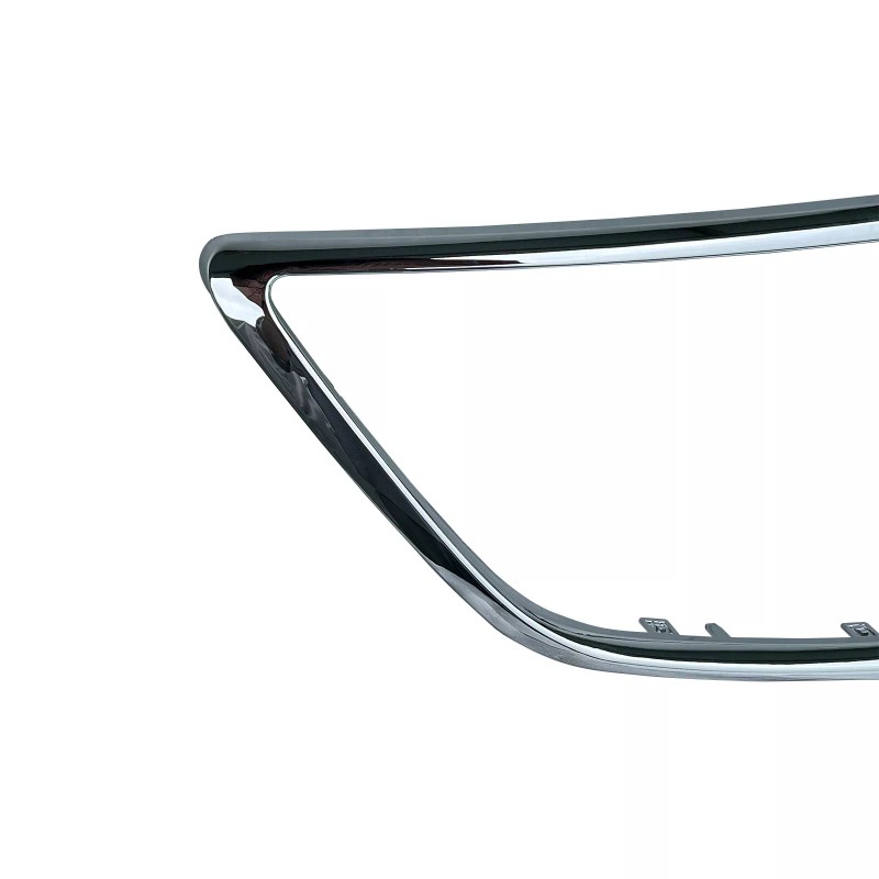 YLT AUTO Front Bumper Chrome Center Grille Molding Trim Frame
