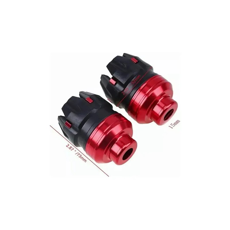 Jgo Par Slider Eje Llanta Universal Motocicleta