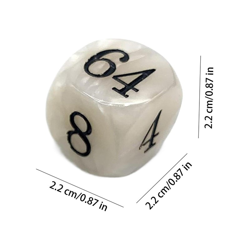 Backgammon Dice Set - Family Night Board Game Dice Combo