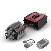 Motor V8 con caja de cambios Tech Engine Model Building