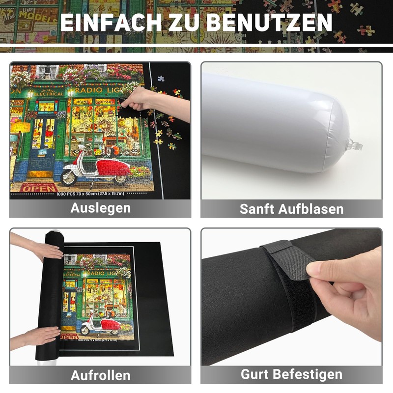 Nariolar Puzzle Mat - Puzzle Mat for up to 500/1000/1500