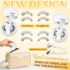 QUEWEL Magnetic Eyelashes, 2 Pairs Natural Look Reusable Magnetic Lashes