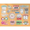 A4 Sticker Sheet ADHD Vinyl Stickers - Celebrate Neurodiversity Autistic