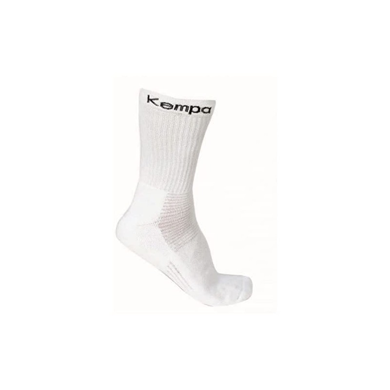Kempa Team Classic Sock, White/Black, Size 31-35