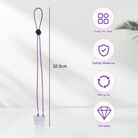 KMYZQDV 5 PCS Dental Bib Clips Adjustable Napkin Clip Holders Dental Flexible Bib Holder Clips with Alligator Chains Holder Chains for Adults Bibs Napkin Holders Flexible 5 Colors