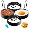 Egg Ring, 4 Pieces Stainless Steel Pancake Mould, 3 Inch
